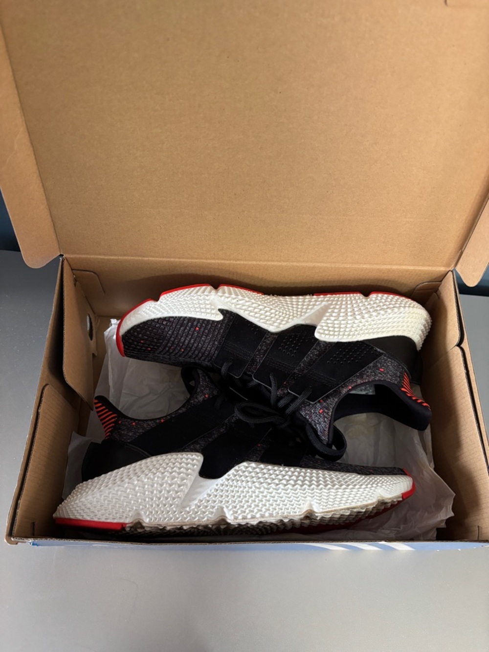adidas Originals Men's 7.5 Prophere Black Sneakers Shoes - Picture 6 of 7